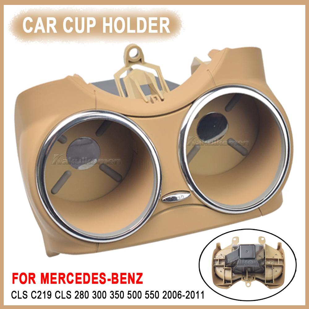 Автомобильный держатель для питьевой воды на центральной консоли, замена для Mercedes Benz W219 C219 CLS500 CLS63 #A21968004148K67/