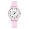 Simple Middle School Student Exam Special Watch Candy Color Waterproof Silicone Watch Women'S High Value Quartz Watch