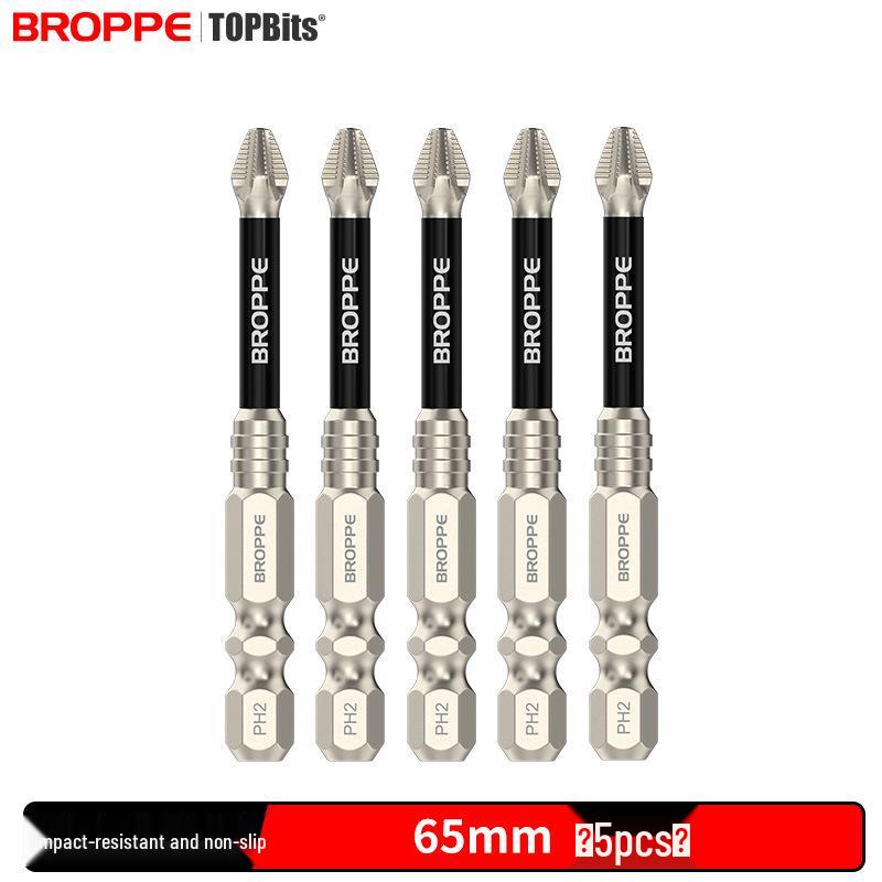 Ударопрочный Магнитный Противоскользящий Набор Бит для Электрической Отвертки и Ударного Гайковерта