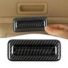 For BMW 3 Series E90 2005-2012 Carbon Fiber Look Interior Sunroof Handle Cover Trim Car Roof Skylight Handle Frame
