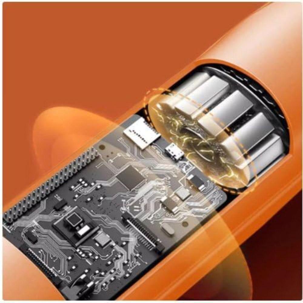 2-in-1 Curling Wand & Flat Iron USB Hair Curler Mini Electric Splint  Hair Styling