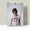 Character S-Sombr Throw Lightweight 240g Flannel Blanket Soft Skin-friendly for Summer Cooling