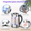 Чайник для здоровья, электрический чайник, стеклянный чайник 1,8 л, умный чайник, чайник, 1800 Вт, 220 В, термос для чайника, термос с подогревом