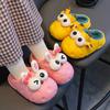 Children Shoes Winter Baby Cartoon Warm Cotton Plush Slippers Antiskid Slippers House Kids Lovely Waterproof Sandalias De Mujer