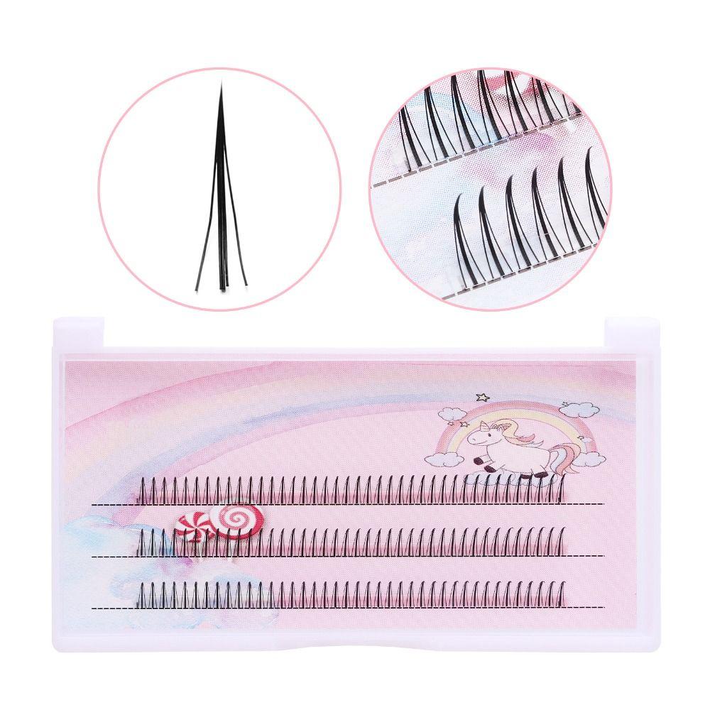 Fairy Look Clusters Eyelash Extensions Black Brown Lash Clusters DIY Flash Eyelashes for Women