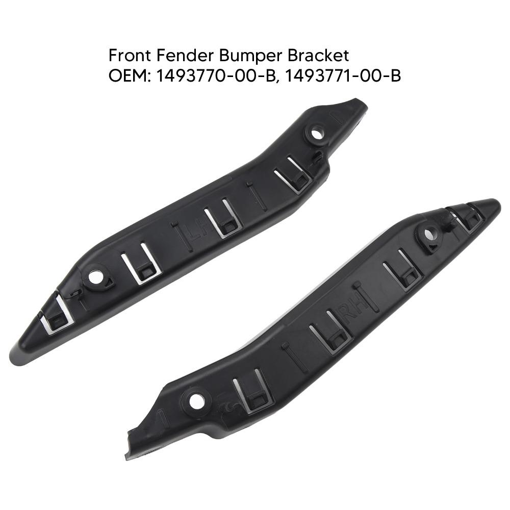 2Pcs Set Bracket Support Bumper Bracket Support for Tesla Model Y 2020 to 2023 Car Maintenance