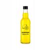 MONOPOL Bottle 500ml with LEMON PRINT Glass Container 0.5l for Vodka