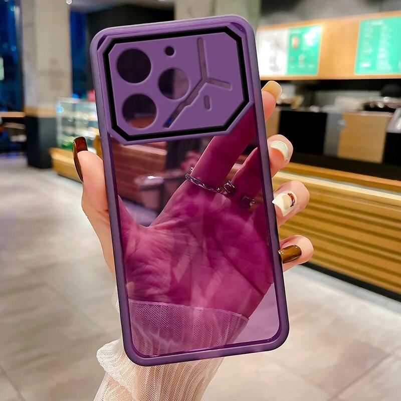 Простой цветной милый чехол для телефона Tecno Pova 6 6Pro Pro 5g, полная защитная пленка для камеры, противоскользящая прозрачная мягкая силиконовая крышка из ТПУ