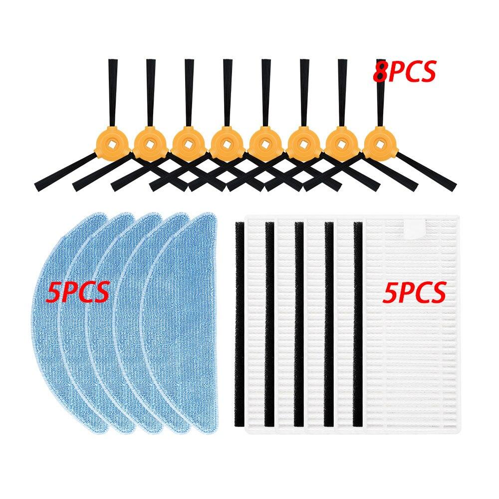 Сменная боковая щетка фильтра Hepa для Lefant M200/M201/M501/M520/M571/T700, запасные части для робота-пылесоса