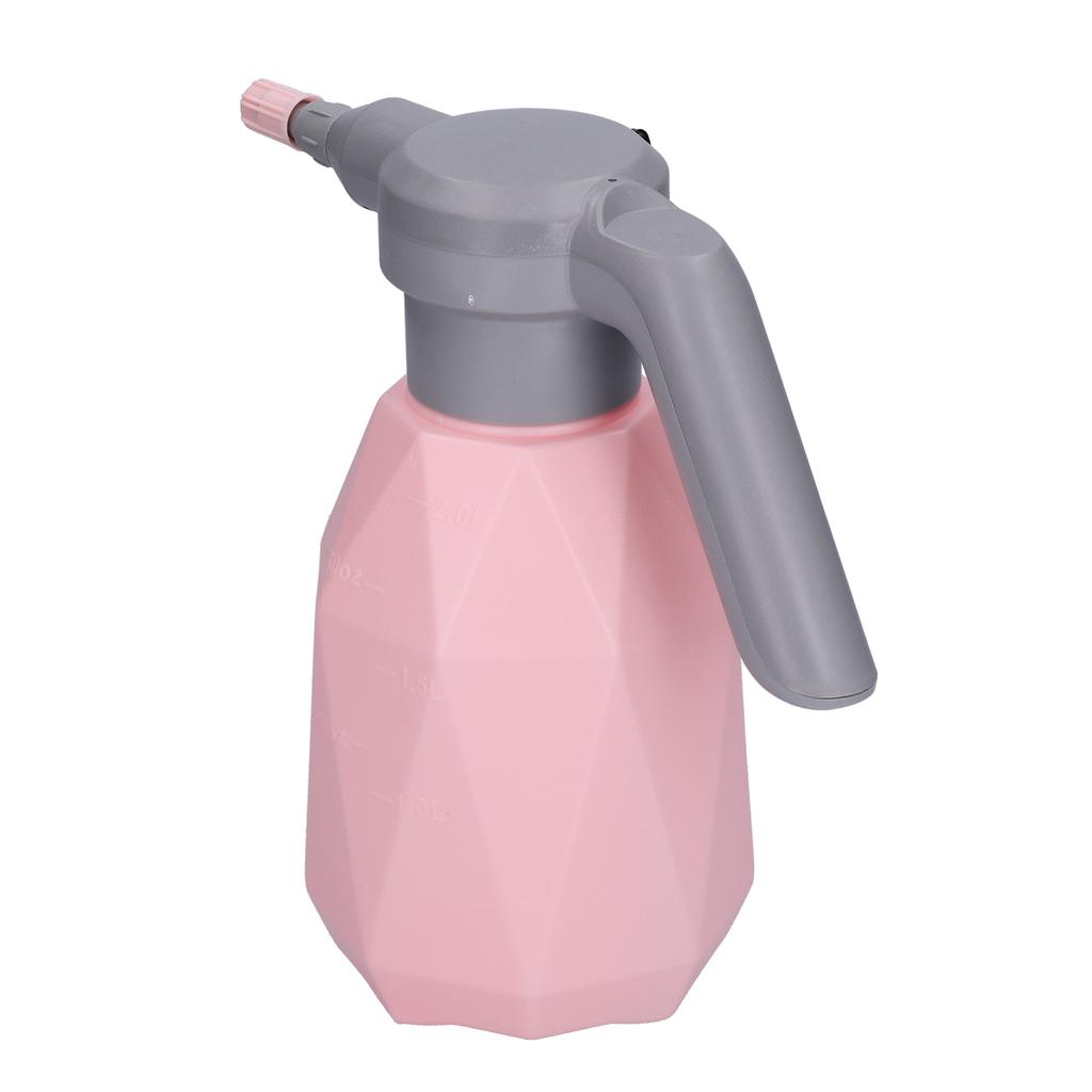2L Watering Bottle Electric Household Cleaning USB Universal Gardening Sprinkler Watering PotPink