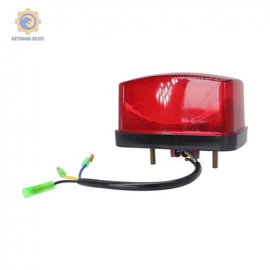 For Yamaha Raptor 250 YFM250R 2008-2013 Taillight Braking Lamp w/ Bulb