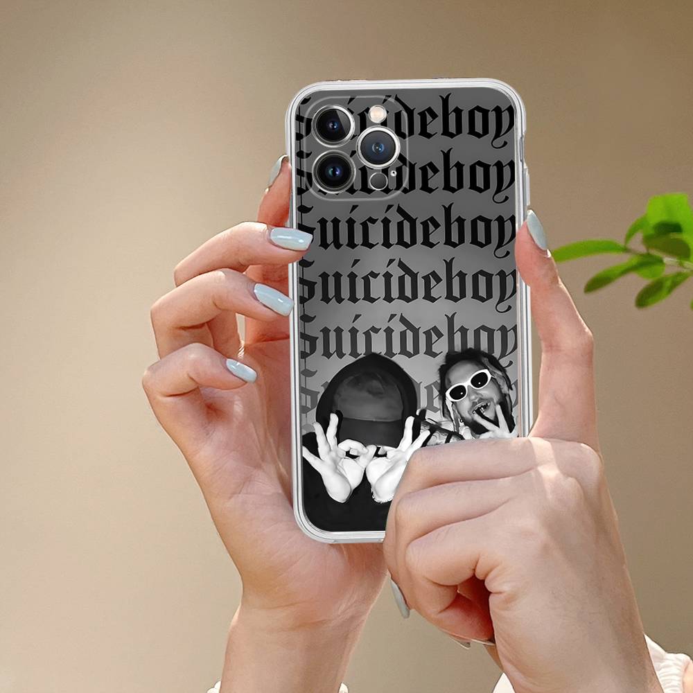 Rap Group S-Suicideboys-S G59 For IPhone 17 16 15 14 13 12 11 Pro Max Plus Mini Funda For Transparent Cover