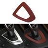 Car Center Console Gear Shift Frame Trim For BMW F20 F30 F32 F33 F34 F36 1 3 4 Series Leather Gear Decorative Left Hand Drive