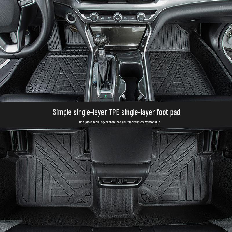 Индивидуальные автомобильные коврики для Soueast Motors DX7 - Дизайн из ТПЭ и витой