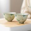 Ru Kiln Hydrangea Tea Cup Master Cup Personal Single Cup Ceramic Kung Fu Small Tea Cups