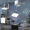 BSEED Zigbee настенные сенсорные выключатели 1/2/3 клавиши с обычной EU розеткой и портами USB Type-C, управление через приложение Tuya Smart Life, стеклянная панель