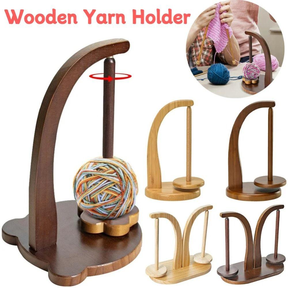360° Rotatable Magnetic Spool Holder Magnetic Suction Yarn Spinner Yarn Holder  Desktop