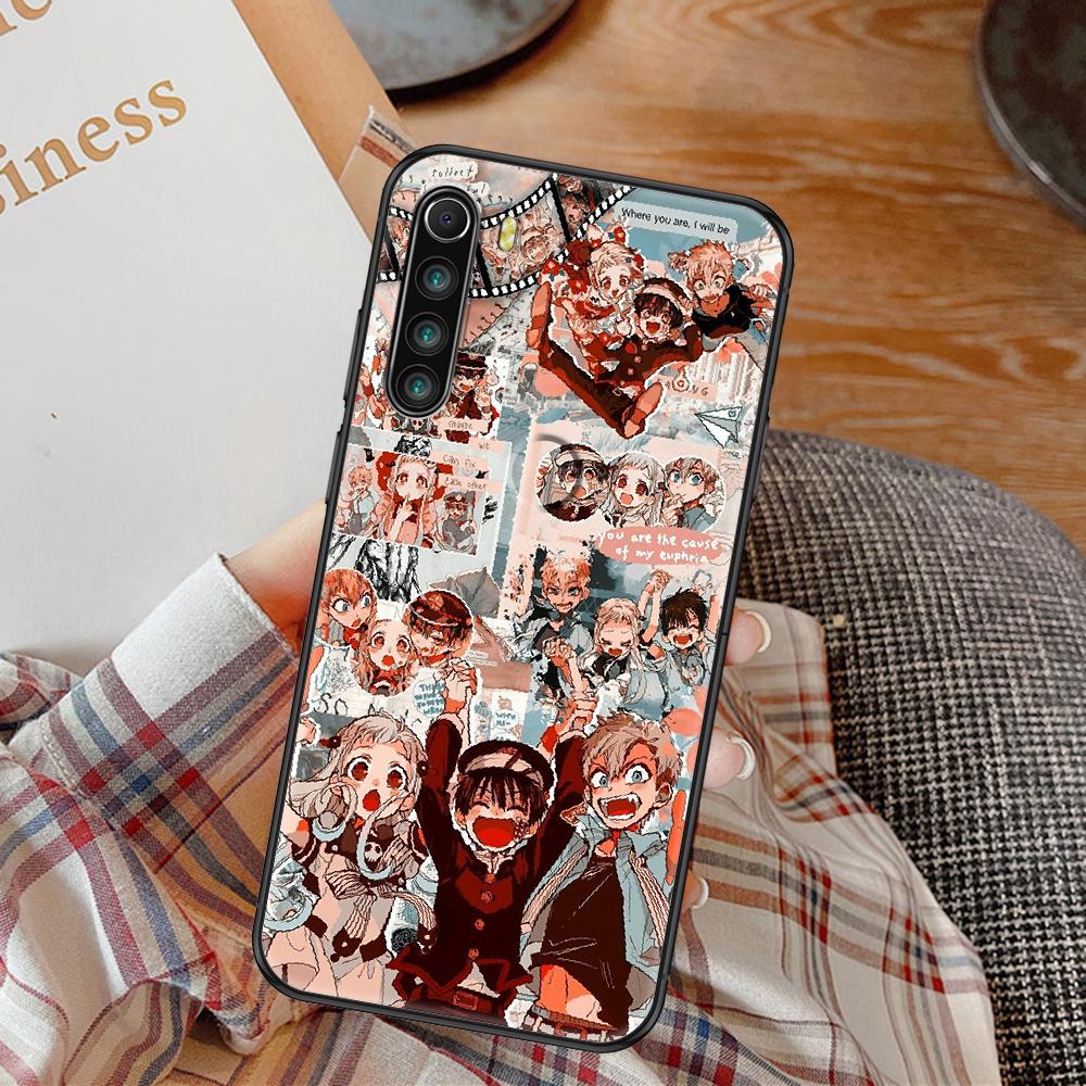 Чехол для телефона с рисунком «Ханако Кун» для Xiaomi Redmi Note 7 8 9 10 7A 8T 9A 9T 9S 10S Pro, черный художественный чехол из ТПУ Prime, красивые туфли