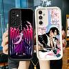 Чехол для телефона для Samsung Galaxy A17 A16 A15 A14 A13 Bleach Кучики Бьякуя A56 A36 A26 A55 A35 A25 A54 A34 A24 A53 A33 A23 A07 A06