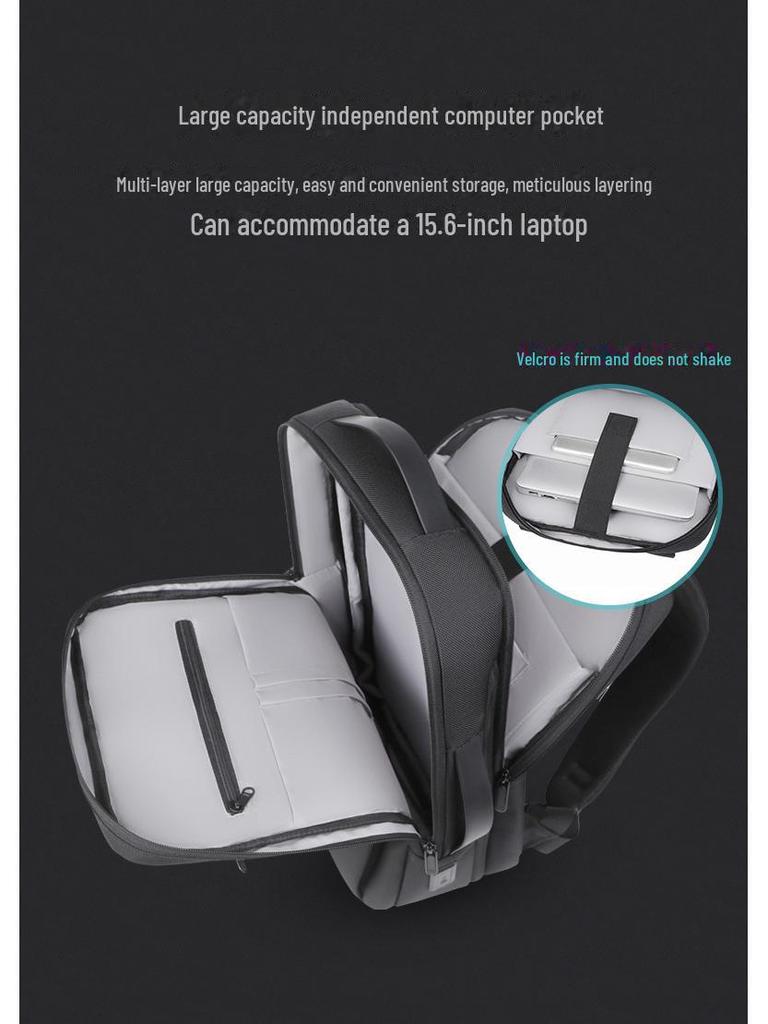 Модный водонепроницаемый нейлоновый рюкзак: Высококачественная мода для мужчин и женщин, вместительная школьная сумка и деловая сумка для ноутбука