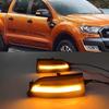 Для Ford Ranger T6 2012-2019 Raptor Wildtrak светодиодный динамический указатель поворота, мигалка, последовательный индикатор бокового зеркала, Стайлинг автомобиля