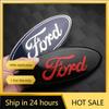 Car Sticker 2026 For Ford Car Front Grille Emblem Rear trunk Logo Badge Sticker Accessories For Ford Focus mk2 mk3 Fiesta mk7 Ra