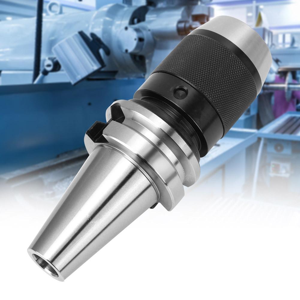 Держатель инструмента сверлильного патрона BT40, интегрированный самозатягивающийся держатель инструмента из углеродистой стали с ЧПУ(BT40 АПУ16 )