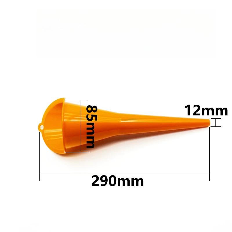 Автомобильная воронка с длинным стержнем, инструменты для заправки бензина и топлива, пластиковая масляная воронка с защитой от брызг, инструменты для заправки мотоцикла, автоаксессуары