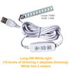 1 шт. Светодиодные чипы 5730 SMD с регулируемой яркостью, 5 В, светодиодная лампа, DIY светильник, регулируемая светодиодная лампочка, USB-диммер, лампа для учебы, работы, перезаряжаемая