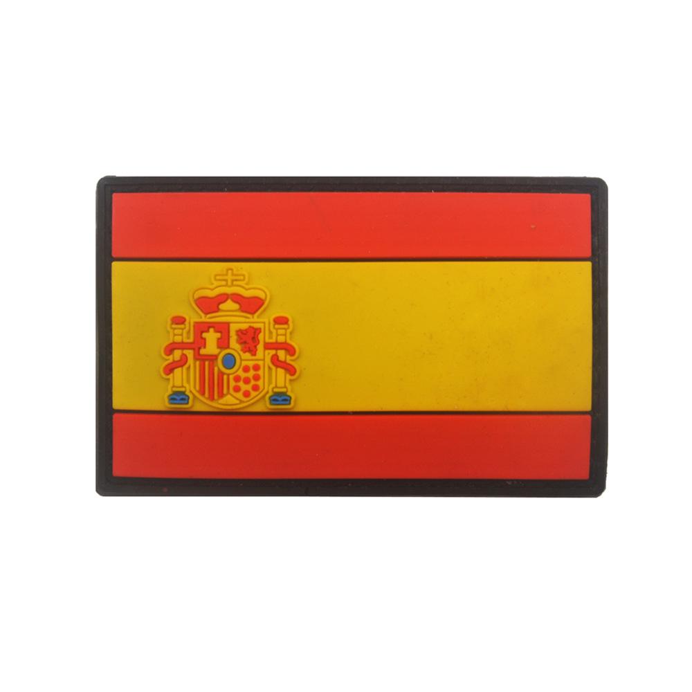 Haike Spain ПВХ Эпоксидный Патч-липучка Флаг Карателя