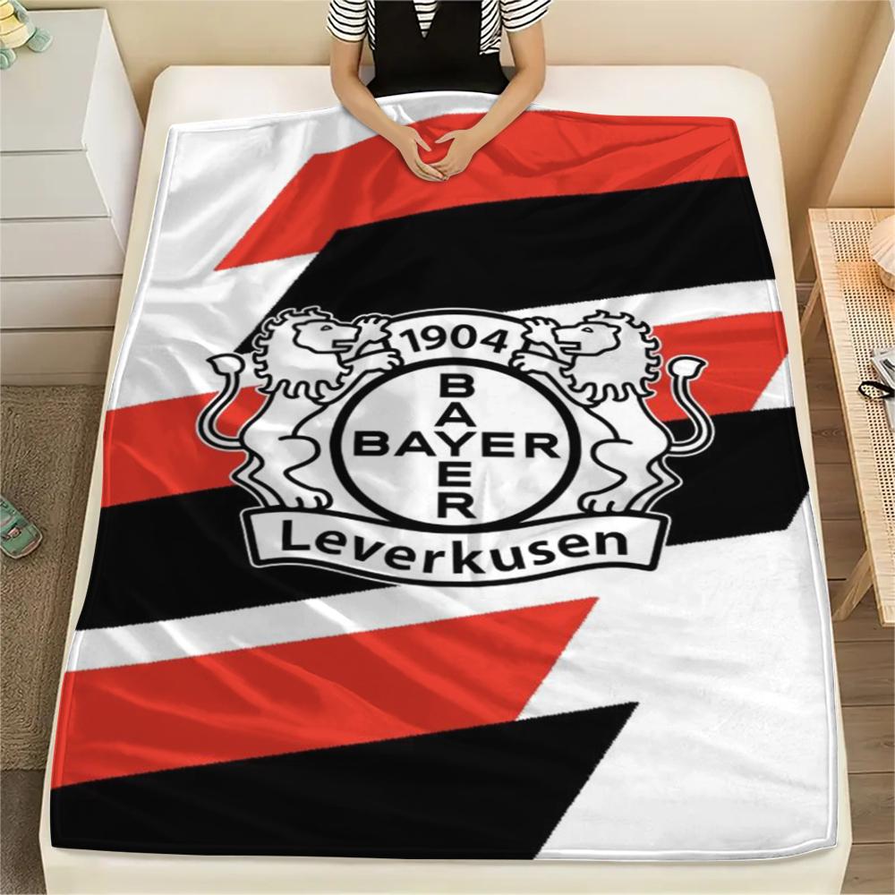 1pc Bayer 04 Leverkusen Print Flannel Blanket, High quality Comfortable for All Seasons, Home Decor, Warmth and Comfort, Perfect for Christmas Gifts14