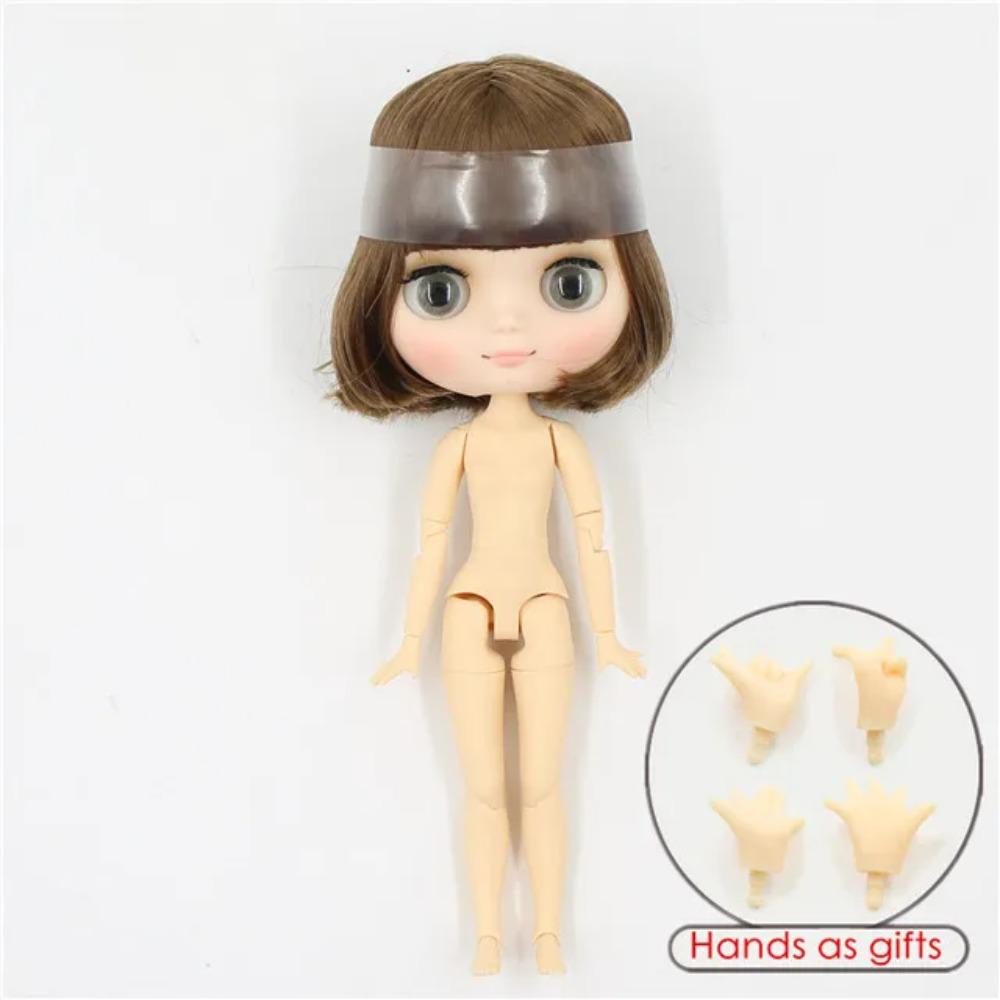 Кукла Blyth DBS middie 1/8 ИГРУШКА аниме шарнирное тело короткие волосы прямые волосы специальное предложение кукла нюд 20 см подарок для девочек