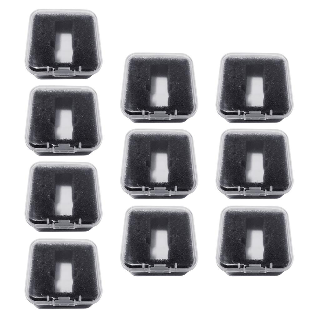 5/10 шт. чехол для картриджа, прозрачная коробка, коробка для хранения головки фонографа, стойка для иглы головки фонографа