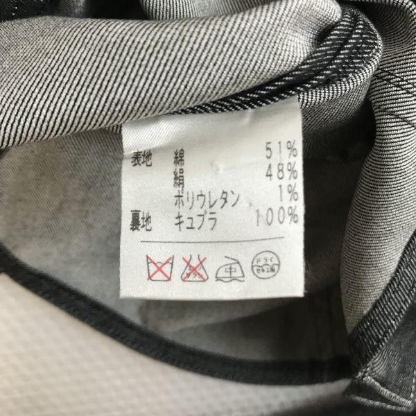 Leilian хлопково-шелковая джинсовая куртка-рубашка с рукавом 3/4 женская 7 серая(ИСПОЛЬЗОВАЛ)