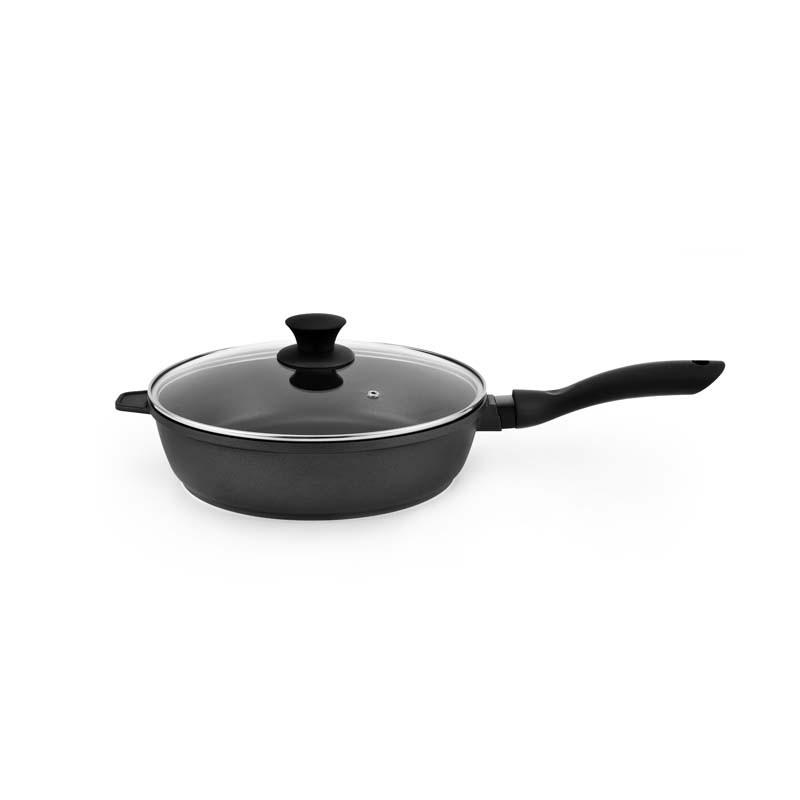 Kitchencook Leon St24tfi 24cm Cast Aluminum Sauté Pan