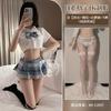 Sexy lingerie uniform seduction senior outfit sexy campus pleated skirt cosplay skirt suit