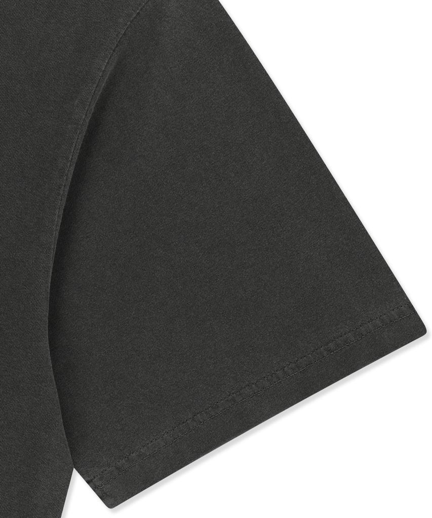 BROWNBREATH Bxd Футболка с крупным пигментом - Угольный