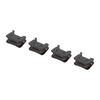 4 Pairs Black Semi Metal M956 Bicycle Disc Brake Pads Bike Brake Parts Brake Pad Set