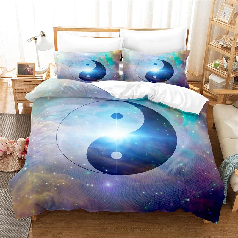 Трехпредметный пододеяльник в скандинавском стиле викингов