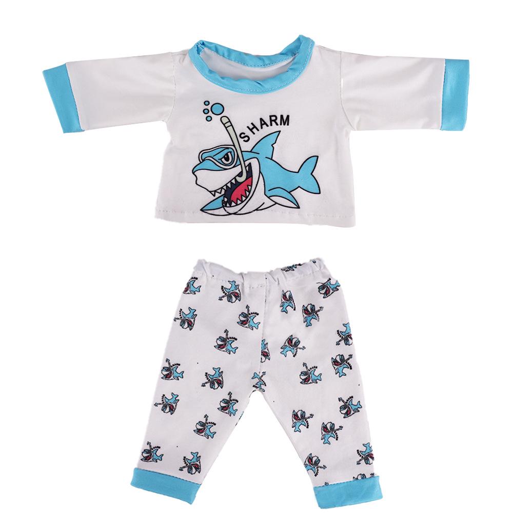 2024 American Girl Doll 18-дюймовая плюшевая пижама с капюшоном - подходит для куклы Eve ростом 43 см