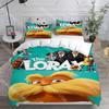 Модный Постельное белье TheL-Lorax Мультяшное Односпальное Двуспальное Полное Queen King Размер Постельный Комплект Детская Спальня Комплекты Пододеяльников Комплект Простыней