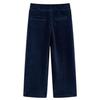 Pantalons pour enfants velours côtelé bleu marine 92/104/116/128/140