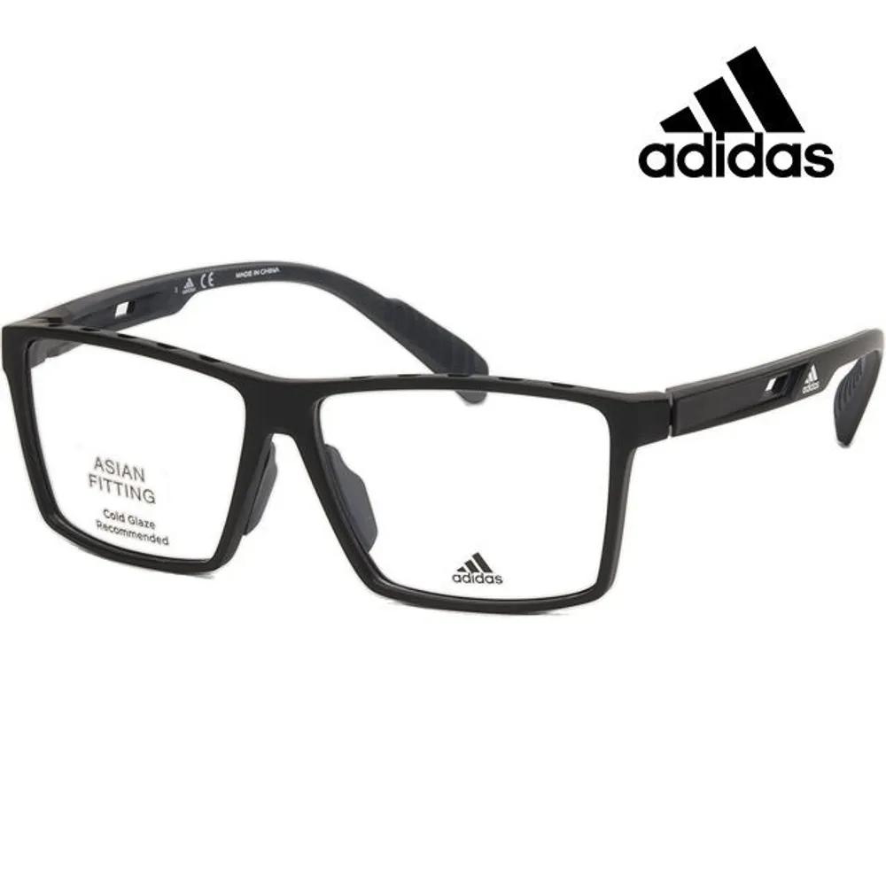adidas Оправы для очков SP5007F 002 Квадратные Очки с Роговой Оправой для Мужчин и Женщин