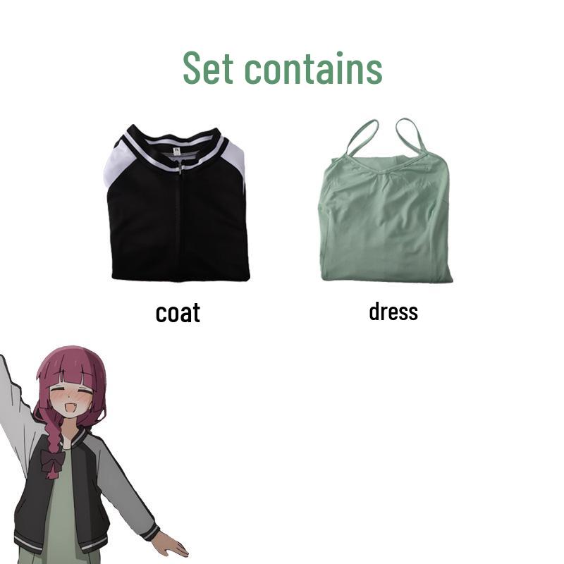 Bocchi the Rock Хирои Кикури и Гото Хитори Аниме Косплей Костюм Платье