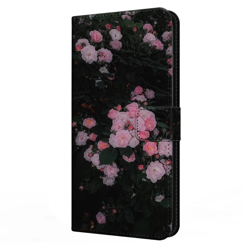 Leather Wallet Cover For Redmi K80 Ultra Flip Stand Book Magnetic Case For Funda Xiaomi Redmi K 80 Ultra Flowers Casing Bags
