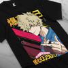 Katsuki Bakugo T-Shirt Manga  Hero  Anime Gift Tshirt  All Size Cotton