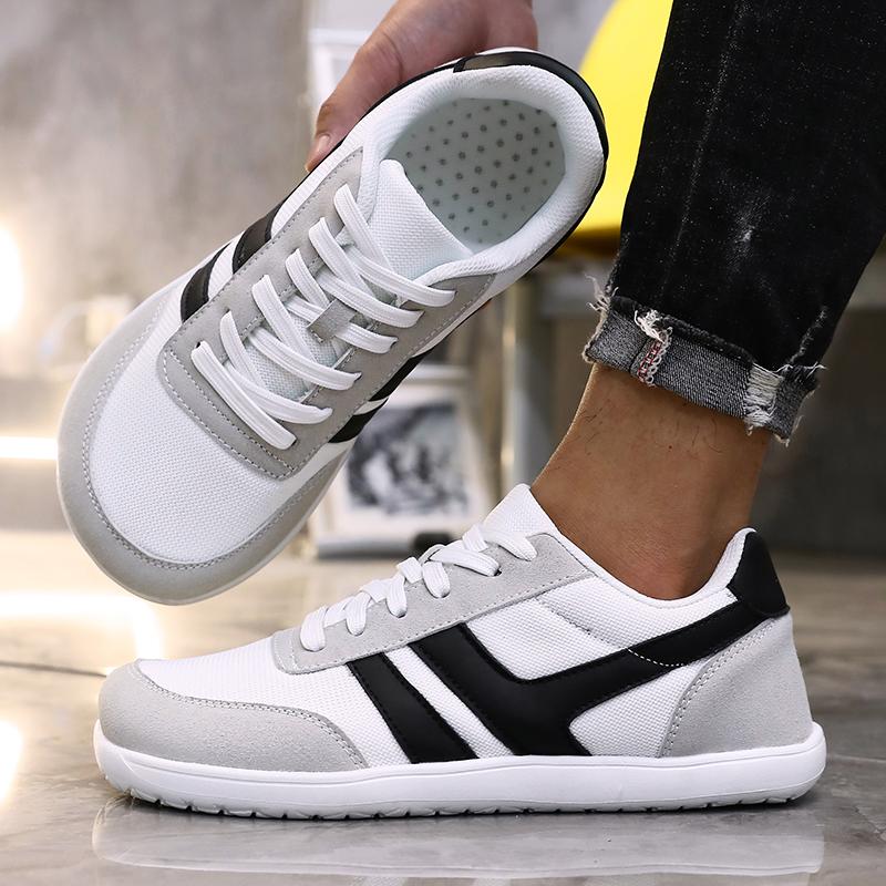 Wide Shoes Anti Slip Lightweight Breathable Running Shoes Minimalist Barefoot Cross Training Shoe Anti Slip Toe Walking Shoes