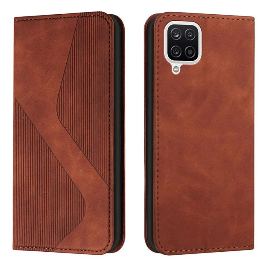 Кожаный чехол-кошелек M12 M32 M23 M33 M53 M52 5G для Samsung Galaxy M54 M34 M15 M35 M14 M13 A55 A35 A25 A15 A12 A32 A52 с откидной крышкой