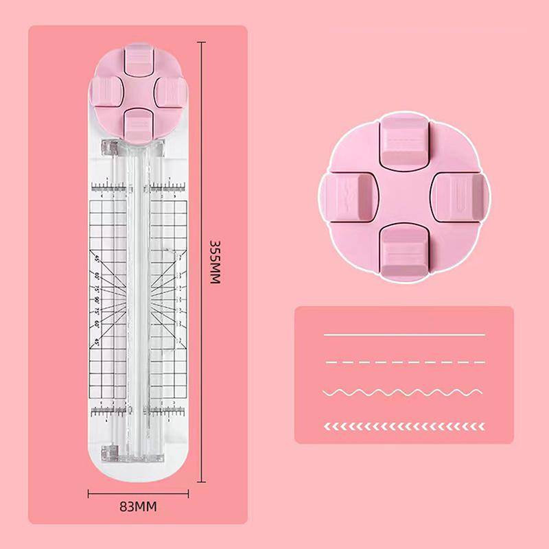 Триммер для бумаги 4 в 1 Резак для крафтовой бумаги Многофункциональный инструмент для скрапбукинга для резки бумаги Фотографии Скрапбук Открытка