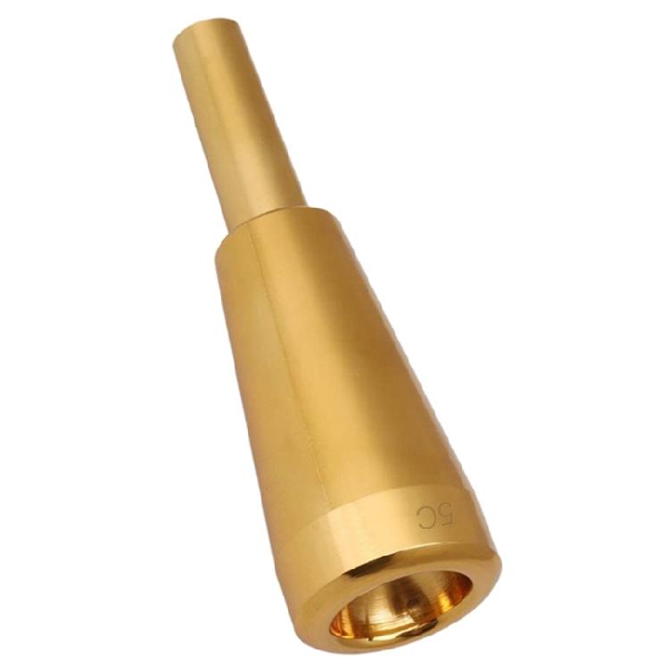 Professional 3.0C/5C/7C Plated Trumpet Mouthpiece Trumpet Nozzle Stainless Steel Trumpet Mouthpiece Small Trumpet Nozzle
